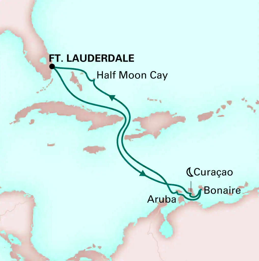 7 Night Cruise Itinerary